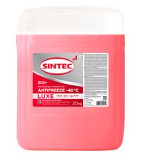 Охлаждающая жидкость Sintec Антифриз LUX G-12 красный концетрат 990470 Sintec