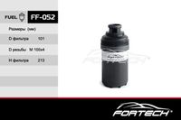 Фильтр топливный для а/м ГАЗ 33106 дв. Cummins 3.8 тонкой очистки FORTECH FF052 Fortech
