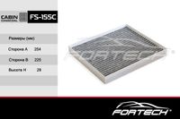 Фильтр салонный угольный Hyundai Sonata VII (LF) FS155C Fortech