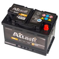 Аккумуляторная батарея ATLANT Black 75Ah R+, 660 A, 278x175x190 ab750 Atlant