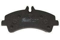 Колодки тормозные дисковые задние KRAFT KT 091386 kt091386 Kraft