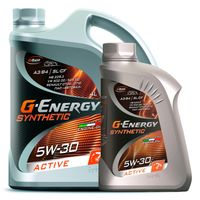 G-Energy Synthetic Active 5W-30, 4+1л. АКЦИЯ Моторное масло 253142406 G-Energy