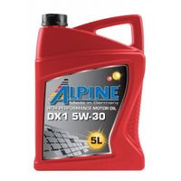 Масло моторное ALPINE DX1 SP GF-6A 5л син. 0101662 Alpine