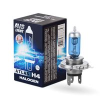 Лампа галогенная H4 12В 55/60Вт 5000К AVS ATLAS a78889s Avs Industrial Co