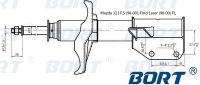 Стойка амортизационная газомасляная передняя левая Mazda 323 седан VI (BJ) 98- G22050016L Bort