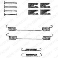 Комплектующие, тормозная колодка LY1327 Delphi