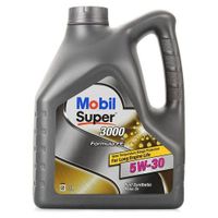 Моторное масло Mobil Super™ 3000 X1 Formula FE 5W-30, 4л 152564 Mobil