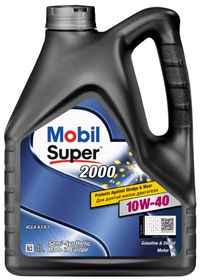 Полусинтетическое масло MOBIL SUPER 2000 X1 10W40 4л. 152568 Mobil