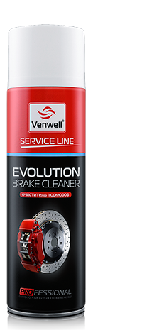 Очиститель тормозов "Venwell"  EVOLUTION 500мл (аэрозоль) vwsl003ru Автохимия