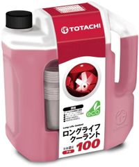 Антифриз (охлаждающая жидкость) -TOTACHI Long Life Coolant 100 (red) красный, концентрат  2л 4562374691537 Totachi