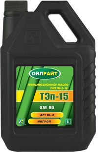 ТЭП-15 Нигрол 5л 2555 масло трансм-ое OILRIGHT 2555 Oil Right