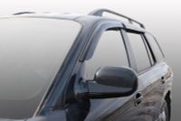 Комплект дефлекторов серия CORSAR Hyundai Santa Fe I (SM) 2000-2004/Santa Fe Classic 2007-2013 def00516 VoronGlass