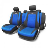 Чехлы на сиденье EVOLUTION EVO-1105 BLACK/BLUE велюр (11шт) AUTOPROFI /1/5 EVO-1105 BK/BL (M) Autoprofi