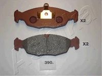 Комплект тормозных колодок, дисковый тормоз 50-03-390 Ashika