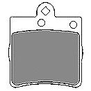 Комплект тормозных колодок, дисковый тормоз 6599 Mapco
