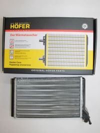 Радиатор отопителя ВАЗ Лада 2110-12 до 2003 г.в. алюм. с/о HOFER HF 730 223 Hofer