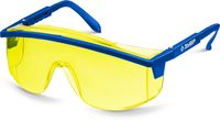 ЗУБР ПРОТОН, открытого типа, жёлтые, линза увеличенного размера, защитные очки, Профессионал (110482 110482 Зубр