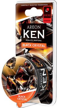 Освежитель на панель AREON KEN черный кристал (жестяная банка, 35гр) akb03 Areon