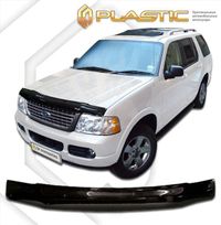 Дефлектор капота Ford Explorer 2001-2005 г. Classic черный  2010010103286 CA-plastic