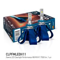 Светодиод LED Performance H8/H9/H11 7500 lm (1 шт) 6000K ClearLight clpfmledh11 ClearLight