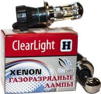 комплект биксеноновых ламп clearlight h4 6000k ближний_дальний (2 шт.) ldl0h4b600ll ClearLight