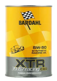 Масло моторное синтетическое   Bardahl XTR C60 5W50 Racing 39.67  (1л) 306039 Bardahl