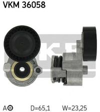 Натяжной ролик, поликлиновой  ремень VKM 36058 Skf