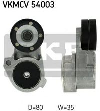 Натяжной ролик, поликлиновой  ремень VKMCV 54003 Skf