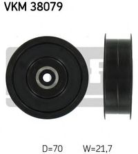 Паразитный / ведущий ролик, поликлиновой ремень VKM 38079 Skf