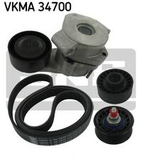 Поликлиновой ременный комплект VKMA 34700 Skf