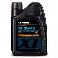 Синтетическое моторное масло с эстерами X1 5W40 1л 1167001 Xenum