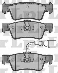 Колодки тормозные задние дисковые к-кт для VW Transporter T5 2003-2015 05P1284 Lpr