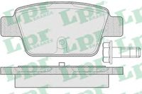Колодки тормозные задние дисковые к-кт для Lancia Delta III 2008-2014 05P780 Lpr