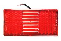 Фонарь габаритный LED 24V, красный, 110х55мм at22878 AT