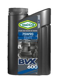 Масло трансмиссионное YACCO BVX 600 75W90 (1 L) API GL-5 и GL-4 340425 Yacco SAS