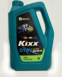 Масло моторное синтетическое Kixx D1 RV 5W-40 C3 (SUV) /4л L2013440K1 Kixx
