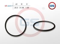 Резиновое кольцо 28.3 1.68 SR-02017 GS