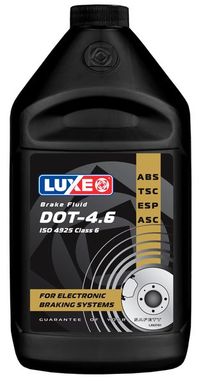 Жидкость тормозная LUXE DOT-4 класс 6 910 г спец.для ABS, ASR, ESR;; 637 Luxe