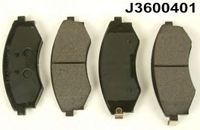 Комплект тормозных колодок, дисковый тормоз J3600401 Nipparts