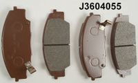 Комплект тормозных колодок, дисковый тормоз J3604055 Nipparts