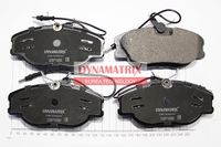 комплект колодок для дисковых тормозов DBP1000 Dynamatrix-Korea