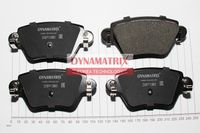 комплект колодок для дисковых тормозов DBP1380 Dynamatrix-Korea