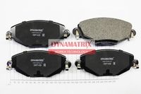комплект колодок для дисковых тормозов DBP1425 Dynamatrix-Korea