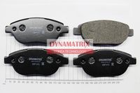 комплект колодок для дисковых тормозов DBP1476 Dynamatrix-Korea