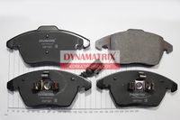 комплект колодок для дисковых тормозов DBP1641 Dynamatrix-Korea