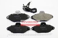 комплект колодок для дисковых тормозов DBP874 Dynamatrix-Korea