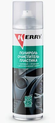 Полироль-очиститель пластика салона с матовым эффектом (ананас) (триггер) KERRY 500 мл kr9054 Kerry