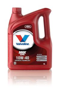 Моторное масло VALVOLINE Maxlife SAE 10W-40 (4л) ( 872296 Valvoline