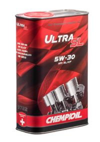 CHEMPIOIL Моторное масло Ultra SL 5W-30 (A3/B4) синт 1 л. металл 97221 ChempiOil