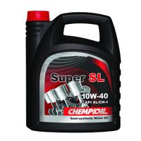 CHEMPIOIL Моторное масло Super SL 10W-40 (A3  B3/SL  CH-4) бен/диз п/синт 4 л. S4022 ChempiOil